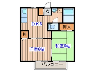 ＫＯＺＵＶｉｌｌａｇｅＢの物件間取画像